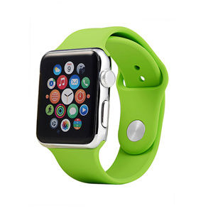 New Apple Watch Silicone Band Lime Green